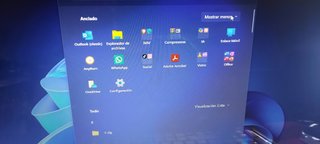 HP i7 8GB RAM SSD 500GB  W11