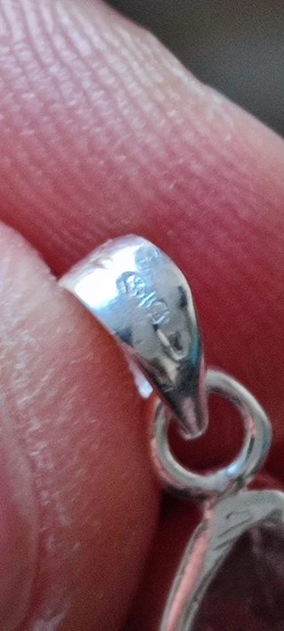 Colgante de Plata y Herkimer.