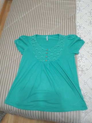 Camiseta manga corta Blancheporte, talla XL