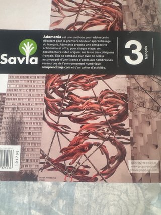 Adomania 3ESO Cahier d’activités 9788491825036 SM
