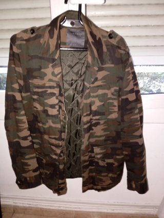 Chaqueta Camuflaje Zara Hombre