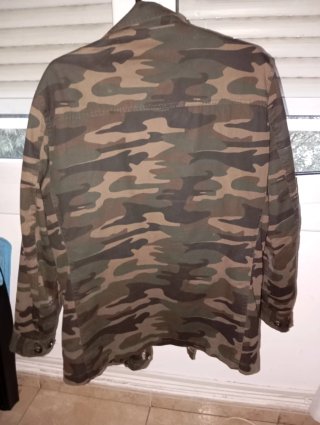 Chaqueta Camuflaje Zara Hombre
