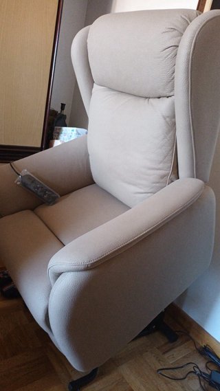 Sillón reclinable elevador eléctrico nuevo