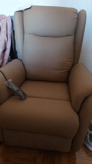 Sillón reclinable elevador eléctrico nuevo
