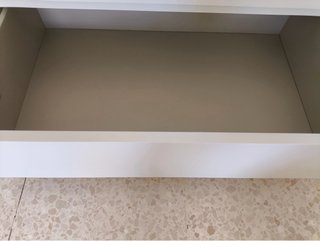 Cómoda MALM 6 cajones blanca 160x78 cm