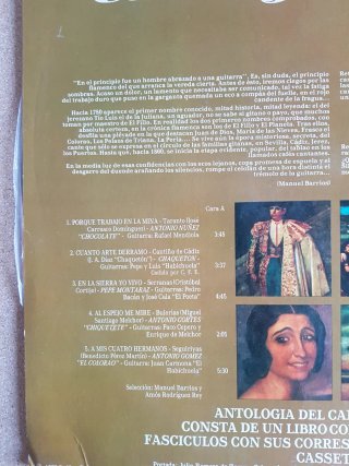 Vinilo Antología del Cante Flamenco
