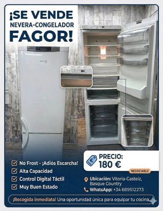 Frigorífico Fagor Innovation ACS Blanco