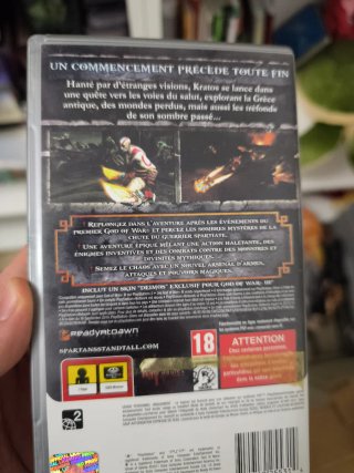 God of War Ghost of Sparta PSP