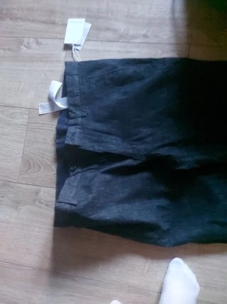 Pantalón vaquero elegante hombre azul