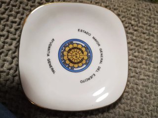 Cenicero Estado Mayor General Ejército Argentino
