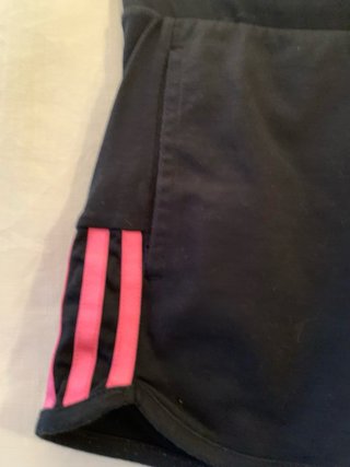 Pantaloncini donna Adidas neri e rosa taglia S
