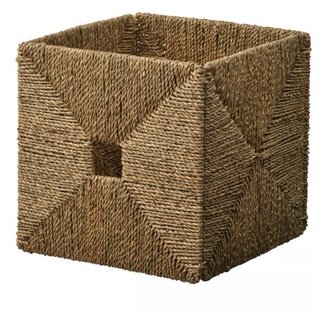 Lote 4 Cestas Junco Marino IKEA