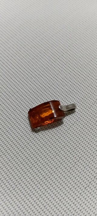 Colgante Plata 925 con Ámbar Báltico.