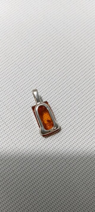 Colgante Plata 925 con Ámbar Báltico.