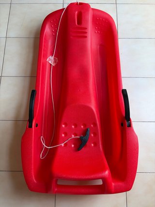 Trineo Decathlon Rojo