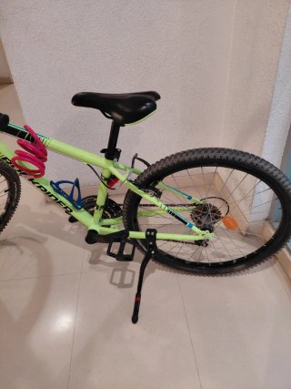 Bicicleta Rockrider 24 9-12 años