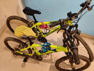 Bicicleta Rockrider 24 9-12 años