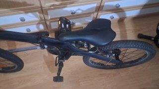 Bicicleta Plegable Negra