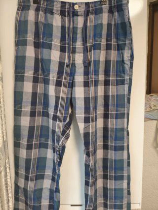 Pijama hombre talla XL cuadros