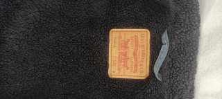 Chaqueta Levi's Negra Borrego Talla M