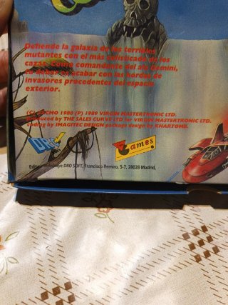 Gemini Wing Spectrum Cassette Juego