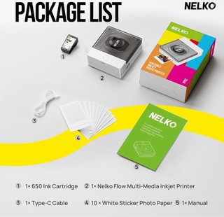 NUEVO! Impresora Fotográfica Portátil Nelko PP02