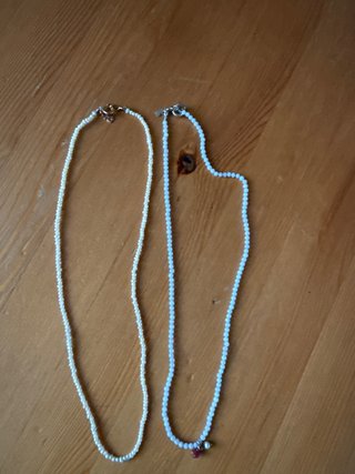 Collar Tous perlas y plata