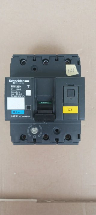 Interruptor Automático Schneider NG125H 80A