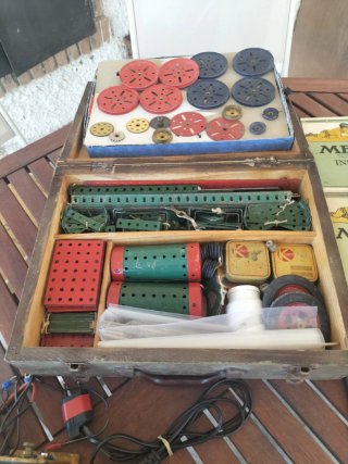 Caja Mecano Antiguo