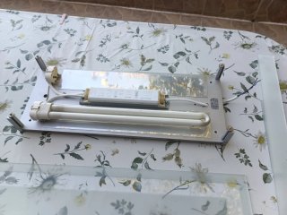 Lámpara Techo Aluminio Cristal