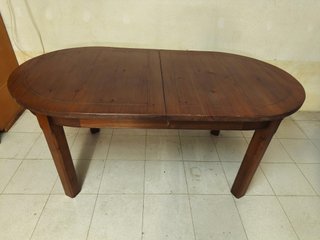 Mesa comedor madera + 6 sillas