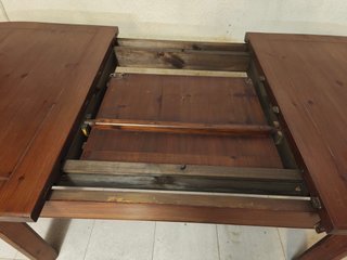 Mesa comedor madera + 6 sillas