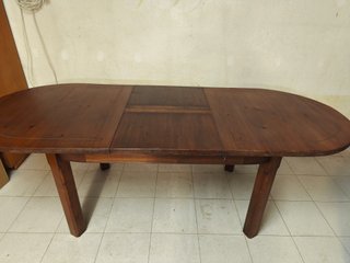 Mesa comedor madera + 6 sillas