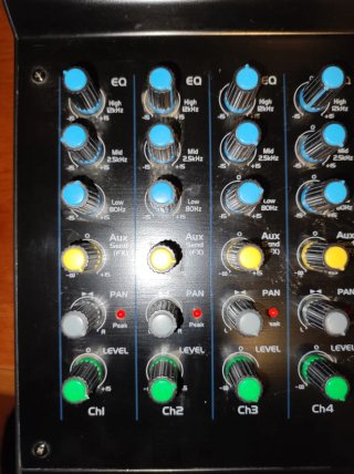 Mixer Topp Pro MXi.12FX con Effetti DSP
