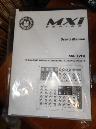 Mixer Topp Pro MXi.12FX con Effetti DSP