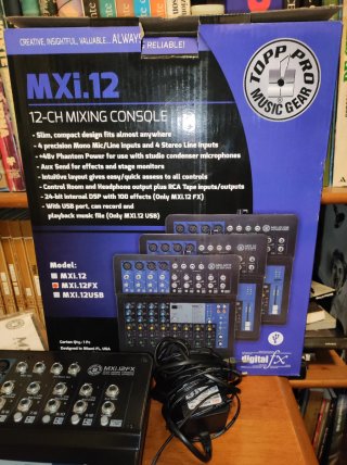 Mixer Topp Pro MXi.12FX con Effetti DSP