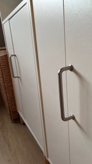 Mueble bajo doble blanco Ikea