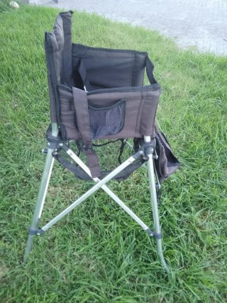 Silla trona auxiliar plegable para bebé