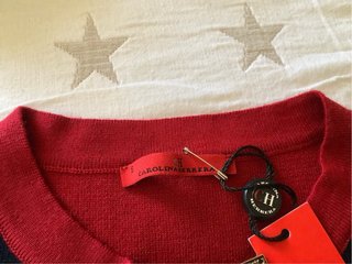 Chaqueta Punto CH Azul y Roja Nueva
