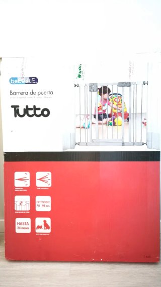 Barrera de puerta Bebeduo Tutto extensible