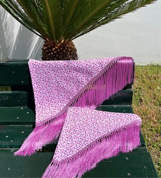 Conjunto Mantoncillos Flamenca