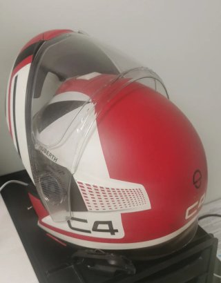 Casco Schuberth C4 Rojo/Blanco