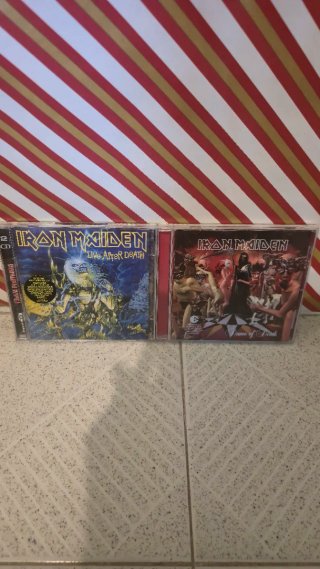 Lote 2 CDs Iron Maiden