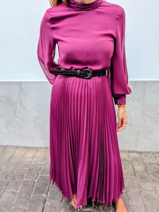 Vestido Zara Buganvilla Talla M