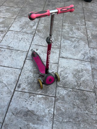 Patinete Globber 3 ruedas rosa
