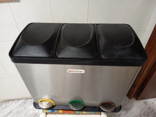 Cubo Triple Reciclaje Protenrop