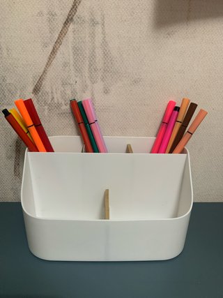 Organizador de escritorio multicolor