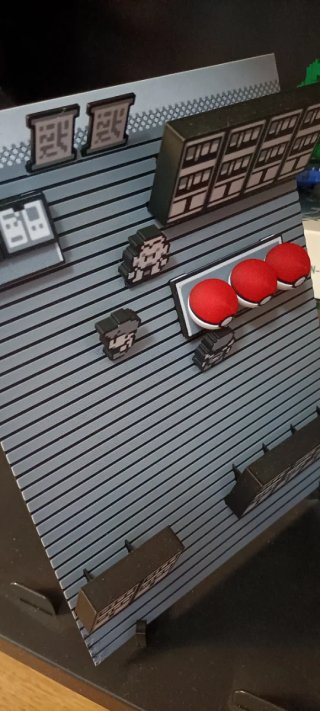 Diorama Figura 3D Pokémon Iniciales