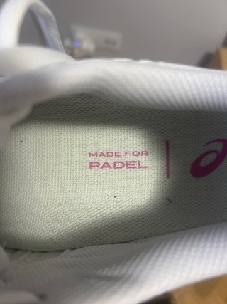 Zapatillas Asics Padel Morado/Blanco