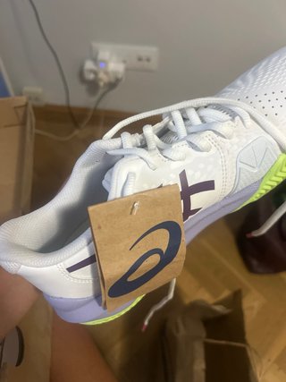 Zapatillas Asics Padel Morado/Blanco